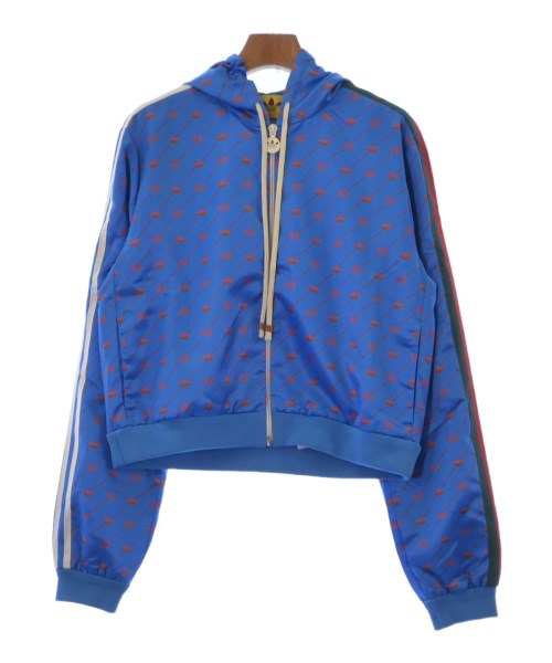 GUCCI グッチブルゾン(その他) レディース L 青x赤系(総柄)【中古】【古着】|RAGTAG(ブランド古着のラグタグ)