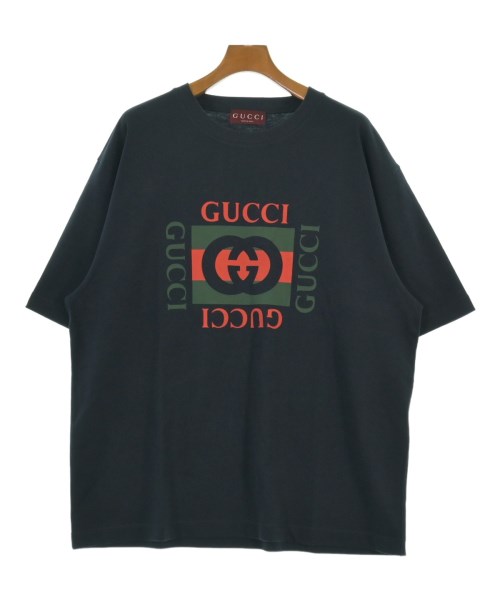 GUCCI グッチ Tシャツ・カットソー メンズ XL 紺 【中古】【古着】