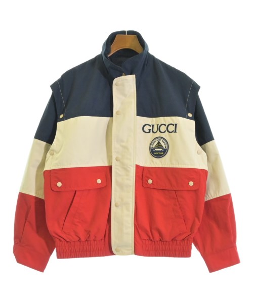 GUCCI グッチ ブルゾン（その他） メンズ 46(M位) 紺x赤x白 【中古】【古着】