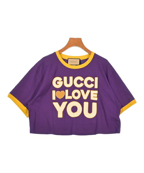 GUCCI グッチ Tシャツ・カットソー レディース S 紫 【中古】【古着】