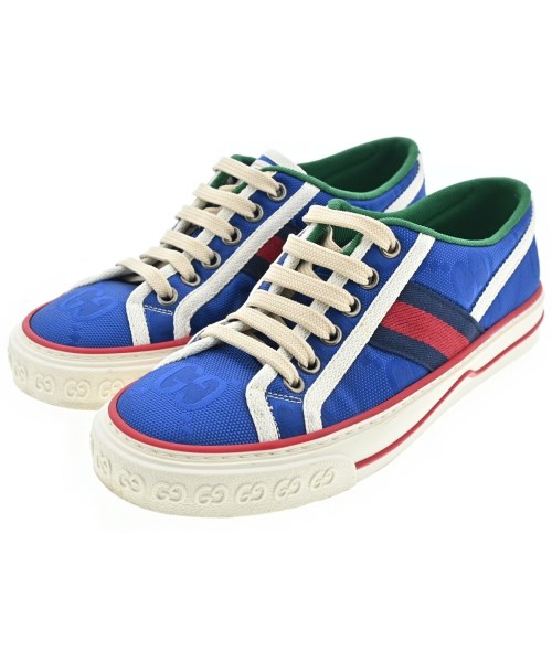 GUCCI グッチ スニーカー レディース EU34 1/2(21cm位) 青 【中古】【古着】 15,400円