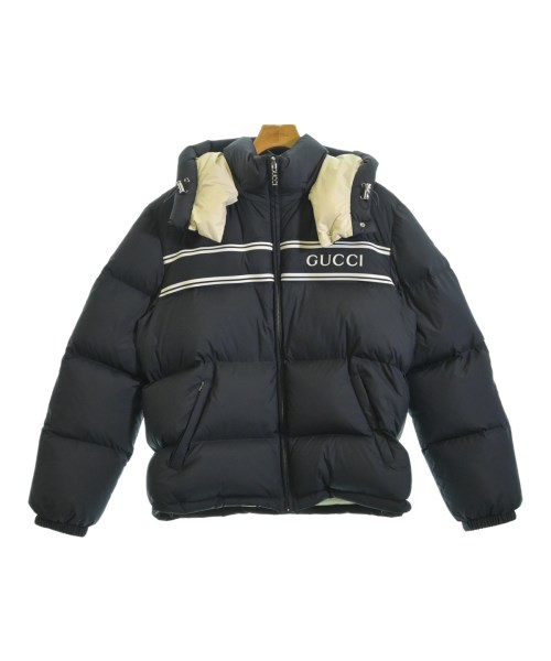 GUCCI グッチ ダウンジャケット/ダウンベスト メンズ 50(XL位) 紺 【中古】【古着】
