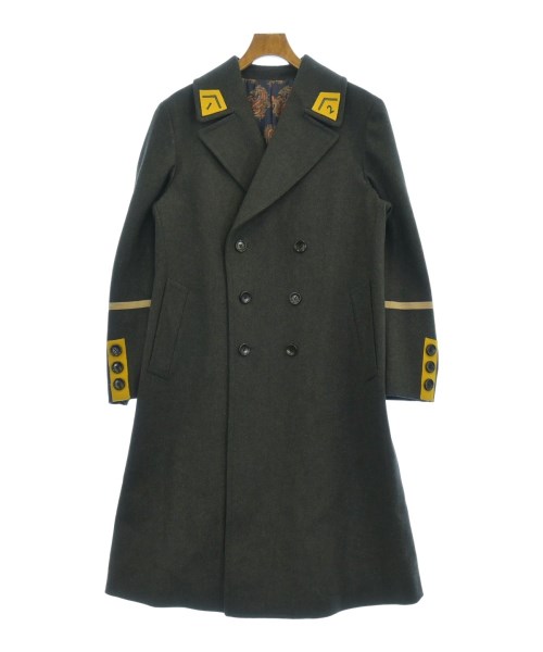 GUCCI グッチ チェスターコート メンズ 54(XXL位) グレー 【中古】【古着】