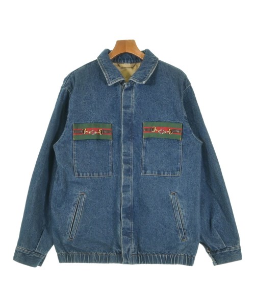 楽天市場】【中古】GUCCIエンブロイダリーボアデニムジャケット 458514