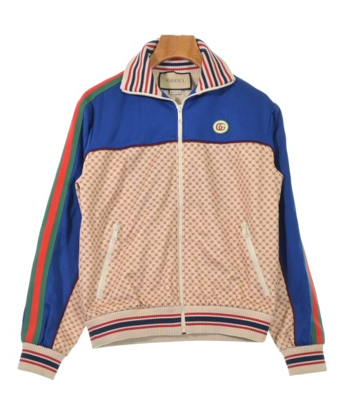 GUCCI グッチブルゾン(その他) レディース XXS ベージュx茶x青等【中古】【古着】|RAGTAG(ブランド古着のラグタグ)