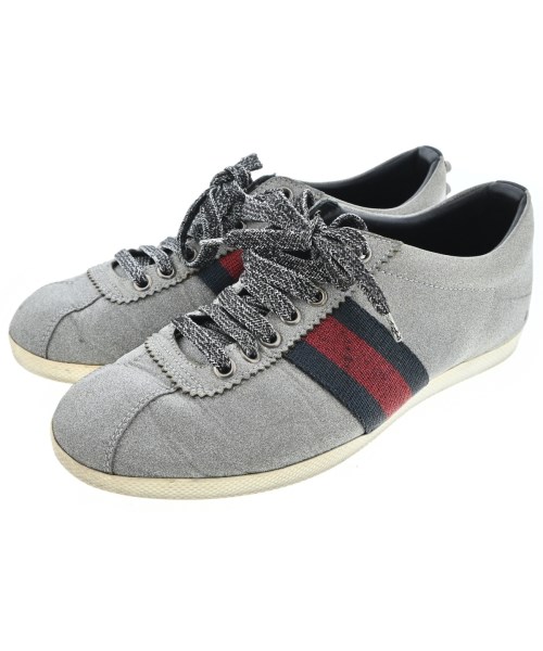 GUCCI グッチ スニーカー レディース UK5 1/2(24cm位) シルバー 【中古】【古着】