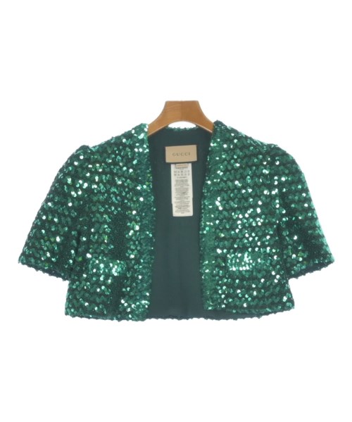 GUCCI グッチ ジャケット レディース S 緑 【中古】【古着】
