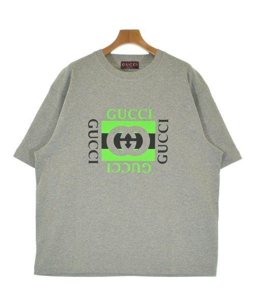 GUCCI グッチ Tシャツ・カットソー メンズ L グレー 【中古】【古着】