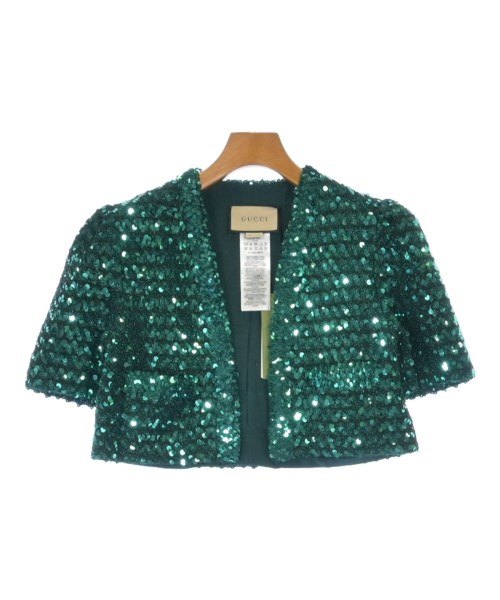 GUCCI グッチ カジュアルジャケット レディース S 緑 【中古】【古着】