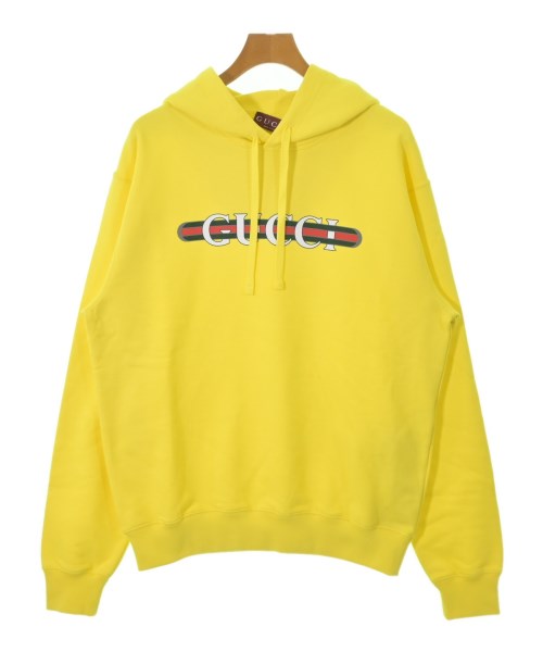 GUCCI グッチ スウェット メンズ M 黄 【中古】【古着】