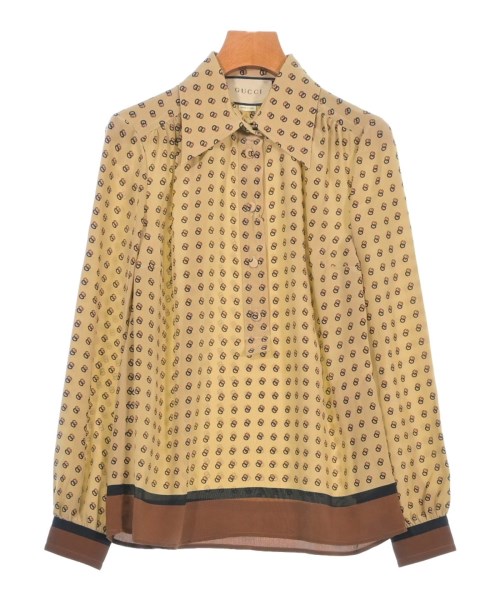 楽天市場】グッチ GGキャンバス シャツ 38 長袖 GG レディース