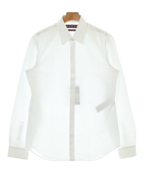 GUCCI グッチカジュアルシャツ メンズ 42(XXL位) 白【中古】【古着】