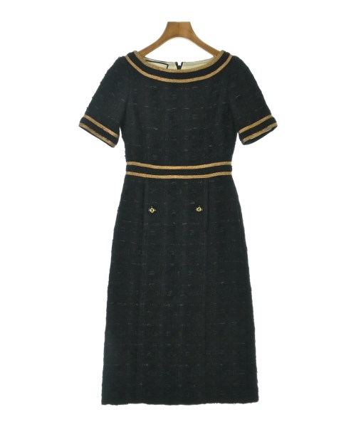 GUCCI グッチワンピース レディース -(M位) 黒xゴールド(ツイード)【中古】【古着】｜RAGTAG（ブランド古着のラグタグ）