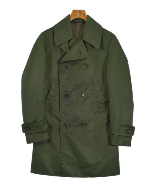 GUCCI グッチトレンチコート メンズ 44(S位) 緑【中古】【古着】