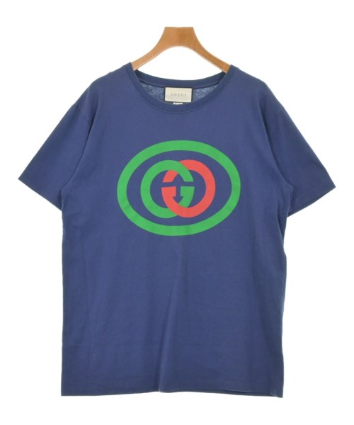 GUCCI グッチTシャツ・カットソー メンズ M 紺【中古】【古着】｜RAGTAG（ブランド古着のラグタグ）