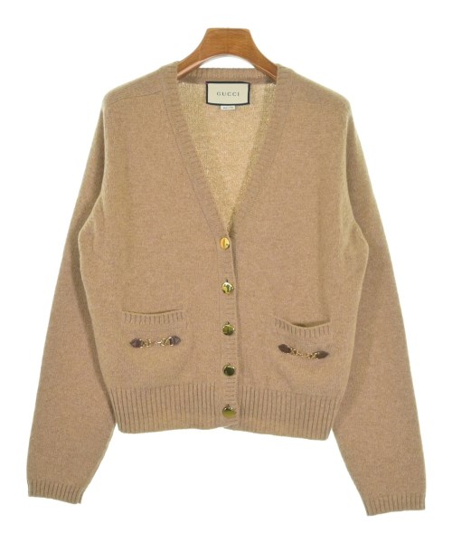 GUCCI グッチカーディガン レディース M キャメル【中古】【古着】｜RAGTAG（ブランド古着のラグタグ）