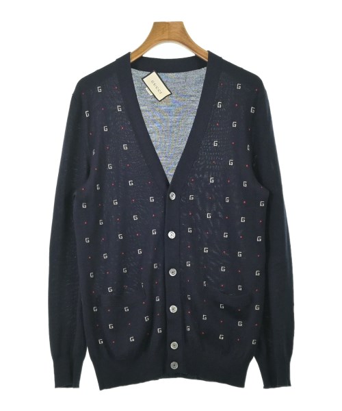 GUCCI グッチカーディガン メンズ M 紺【中古】【古着】｜RAGTAG（ブランド古着のラグタグ）