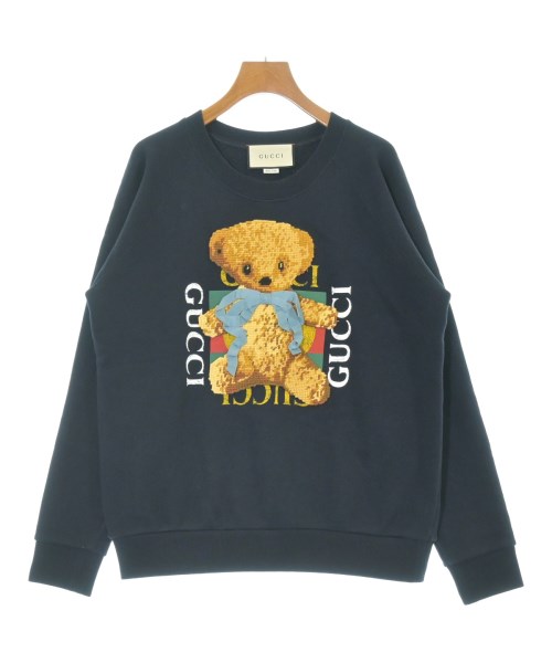 GUCCI グッチスウェット レディース XS 濃紺色【中古】【古着】