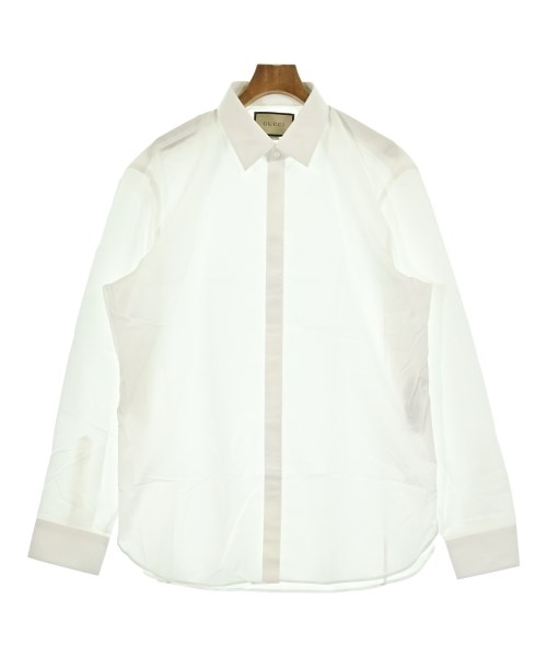 GUCCI グッチ ドレスシャツ メンズ 46/18(M位) 白 【中古】【古着】