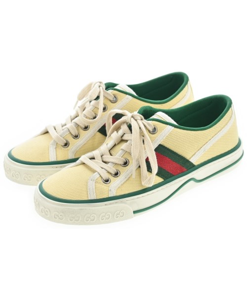 GUCCI グッチスニーカー レディース EU35(21.5cm位) アイボリー【中古】【古着】