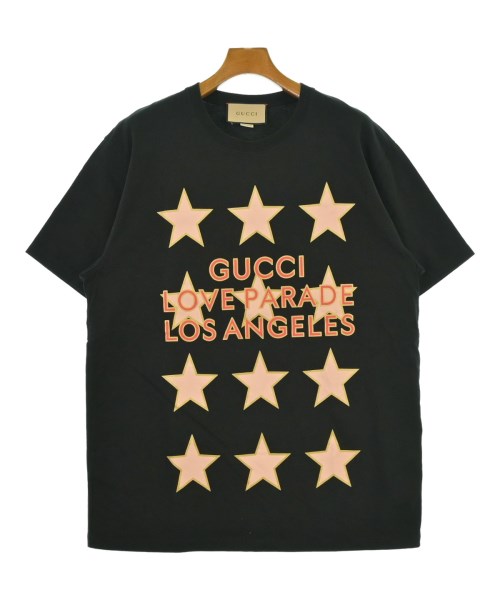 GUCCI グッチ Tシャツ・カットソー メンズ L 黒 【中古】【古着】