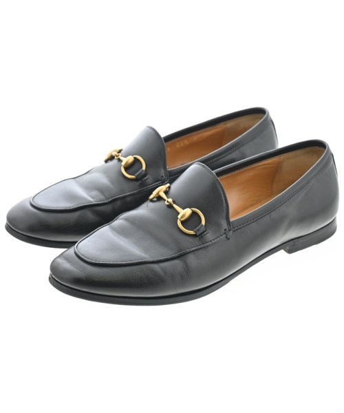 GUCCI グッチビジネス・ドレスシューズ レディース EU35 1/2(22糎位) 黒【中古】【古着】 靴-レディース靴-ローファー