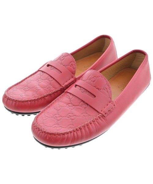 GUCCI グッチ ビジネス・ドレスシューズ メンズ 9(27.5cm位) 赤 【中古】【古着】
