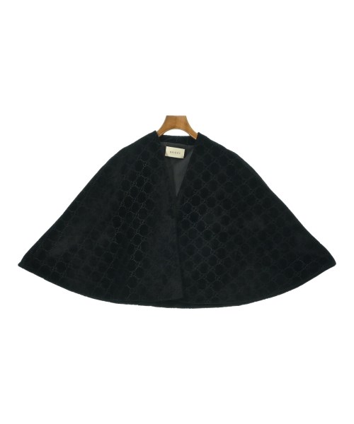 GUCCI グッチ コート（その他） レディース M 黒(総柄) 【中古】【古着】