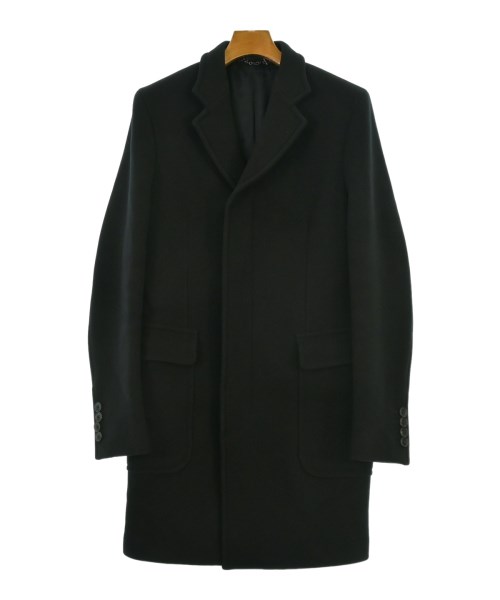 GUCCI グッチ チェスターコート メンズ 44(S位) 黒 【中古】【古着】