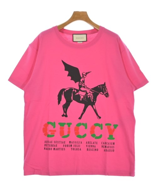 GUCCI グッチTシャツ・カットソー レディース F ピンク【中古】【古着】｜RAGTAG（ブランド古着のラグタグ）