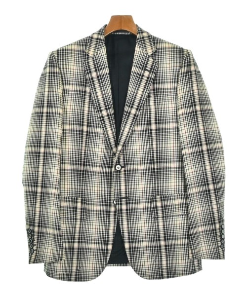 GUCCI グッチテーラードジャケット メンズ 48(L位) 白x黒x赤等(チェック)【中古】【古着】|RAGTAG(ブランド古着のラグタグ)