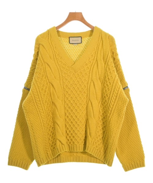 GUCCI グッチニット・セーター メンズ L 黄【中古】【古着】｜RAGTAG（ブランド古着のラグタグ）