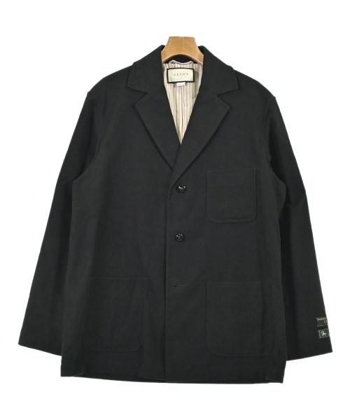 GUCCI グッチカジュアルジャケット メンズ 48(L位) 黒【中古】【古着】｜RAGTAG（ブランド古着のラグタグ）