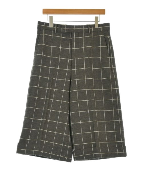 GUCCI グッチ ショートパンツ メンズ 48(L位) 茶x白(チェック) 【中古】【古着】