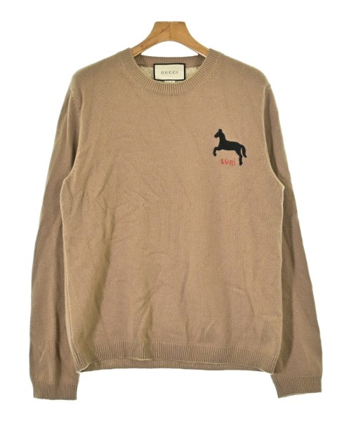 GUCCI グッチ ニット・セーター メンズ L ベージュ 【中古】【古着】