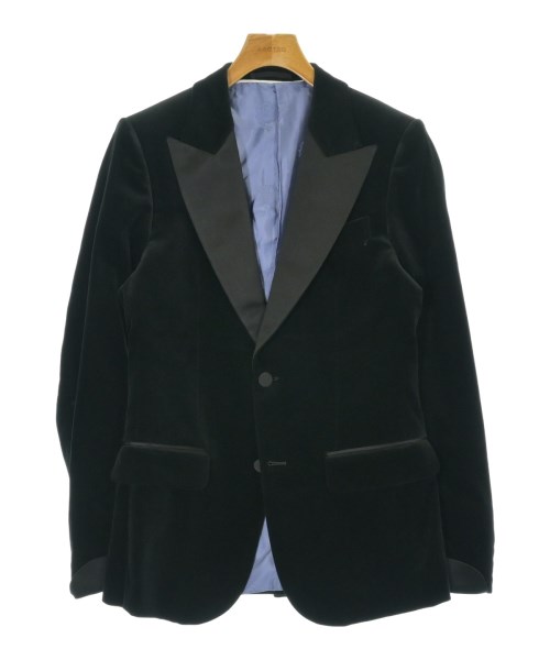 GUCCI グッチ テーラードジャケット メンズ 46(M位) 黒 【中古】【古着】