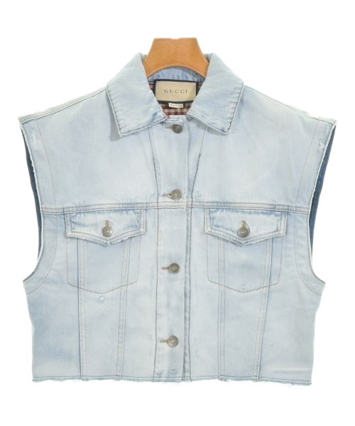 GUCCI グッチデニムジャケット レディース 38(S位) 青(ジーンズ)【中古】【古着】
