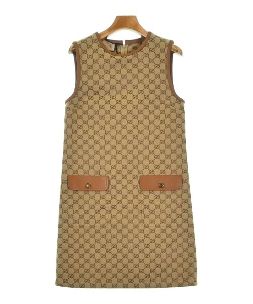 GUCCI グッチ衣裳 レディース 36(XS位) 茶(総柄)【中古】【古着】