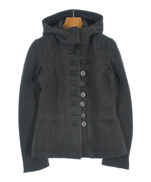 GUCCI グッチ上衣（余分の物） レディース 38(S位) 黒x薄墨色(杉綾模様)【中古】【古着】