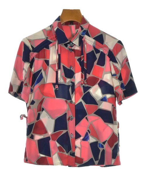 GUCCI グッチトップ レディース 36(XS位) サクラ色x紺x白(総柄)【中古】【古着】