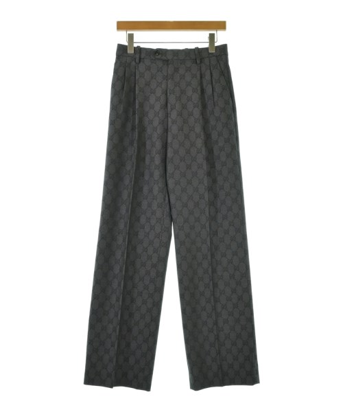 GUCCI グッチスラックス レディース 38(S位) 薄墨色系(総柄)【中古】【古着】