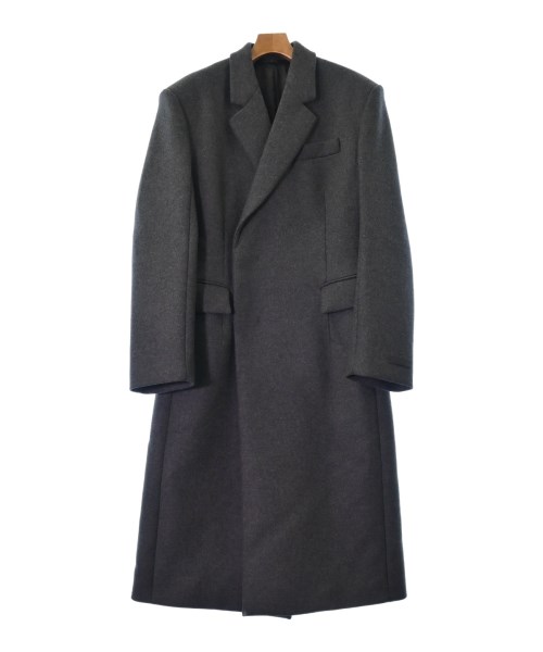 楽天市場】【中古】PRADA22AW ダブルチェスターコート UC474N ブラック