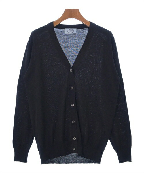 楽天市場】プラダ ニット カーディガン サイズ：38 グレー カシミヤ