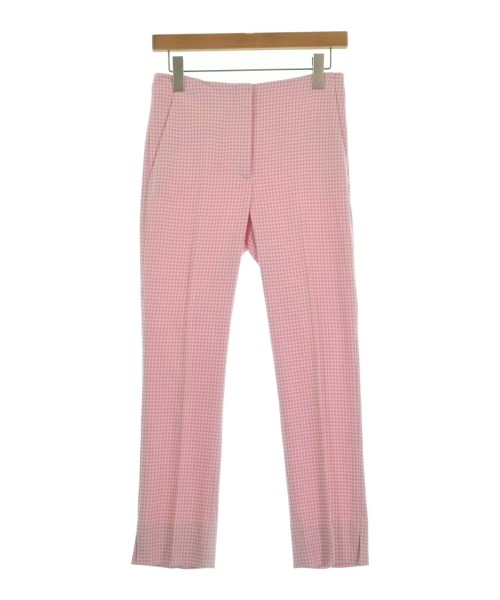 PRADA プラダスラックス レディース 38(S位) サクラ色x白(照合のしるし)【中古】【古着】