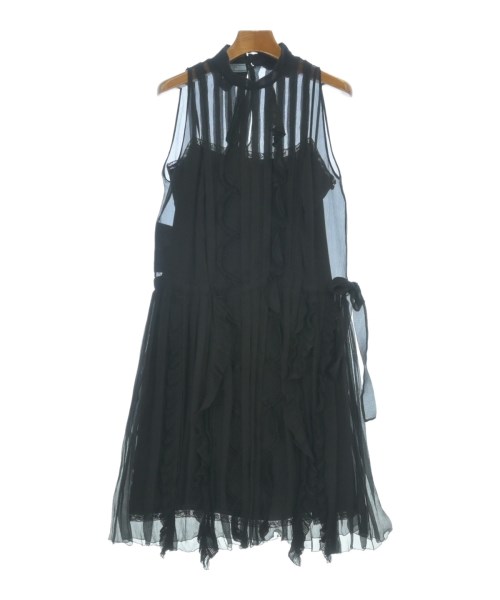 PRADA プラダ ワンピース レディース 38(S位) 黒 【中古】【古着】