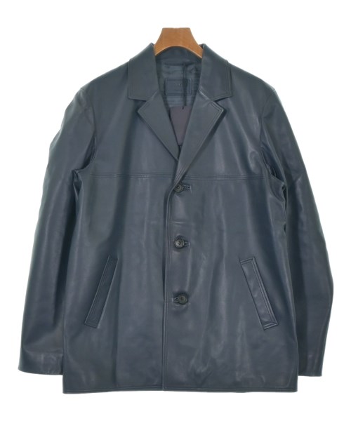 PRADA プラダコート（余分の物） メンズ 50(XL位) 紺【中古】【古着】