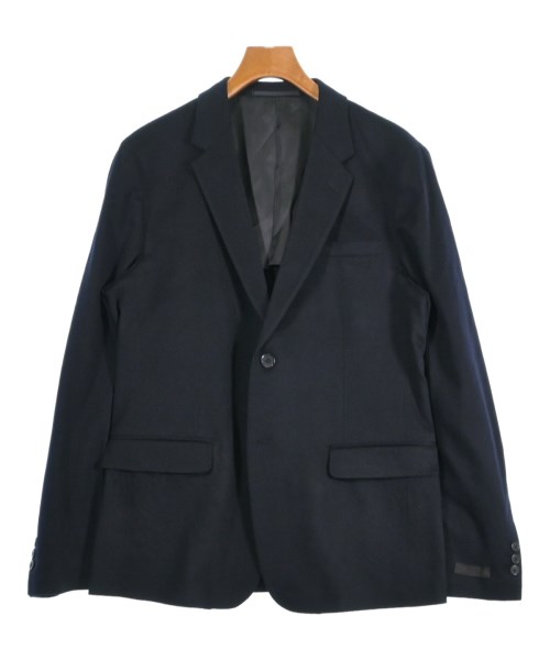 PRADA プラダ テーラードジャケット メンズ 52(XXL位) 黒 【中古】【古着】
