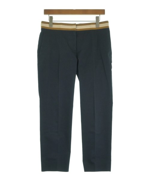 PRADA プラダ スラックス レディース 40S 紺xベージュxアイボリー 【中古】【古着】