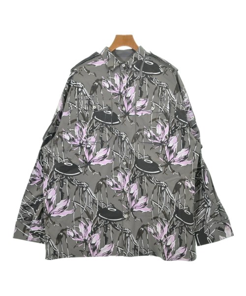 PRADA プラダカジュアルシャツ メンズ M グレーx黒xピンク等(総柄)【中古】【古着】｜RAGTAG（ブランド古着のラグタグ）