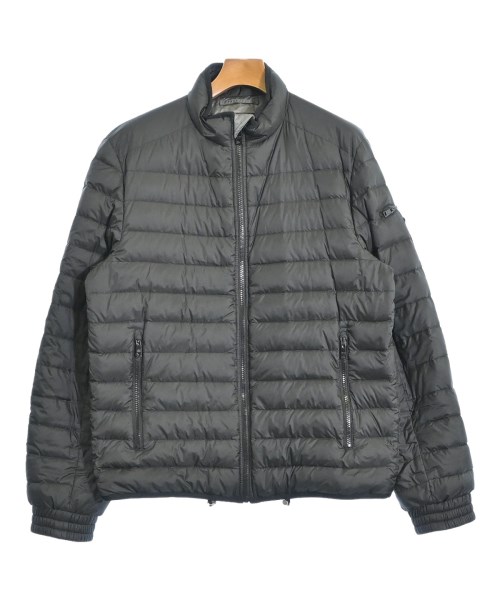 PRADA プラダ ダウンジャケット/ダウンベスト メンズ 50(XL位) 黒 【中古】【古着】